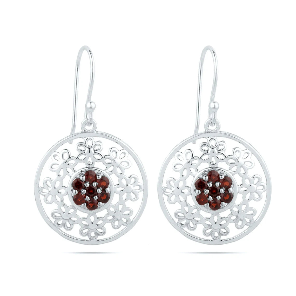 GARNET PERIDOT AMETHYST Earrings 925 Sterling Citrine Earrings | Birthstone Collection | Multiple Variations | Gift Accessories