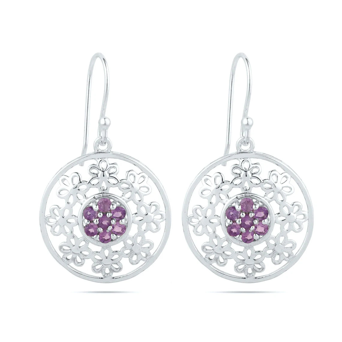 GARNET PERIDOT AMETHYST Earrings 925 Sterling Citrine Earrings | Birthstone Collection | Multiple Variations | Gift Accessories