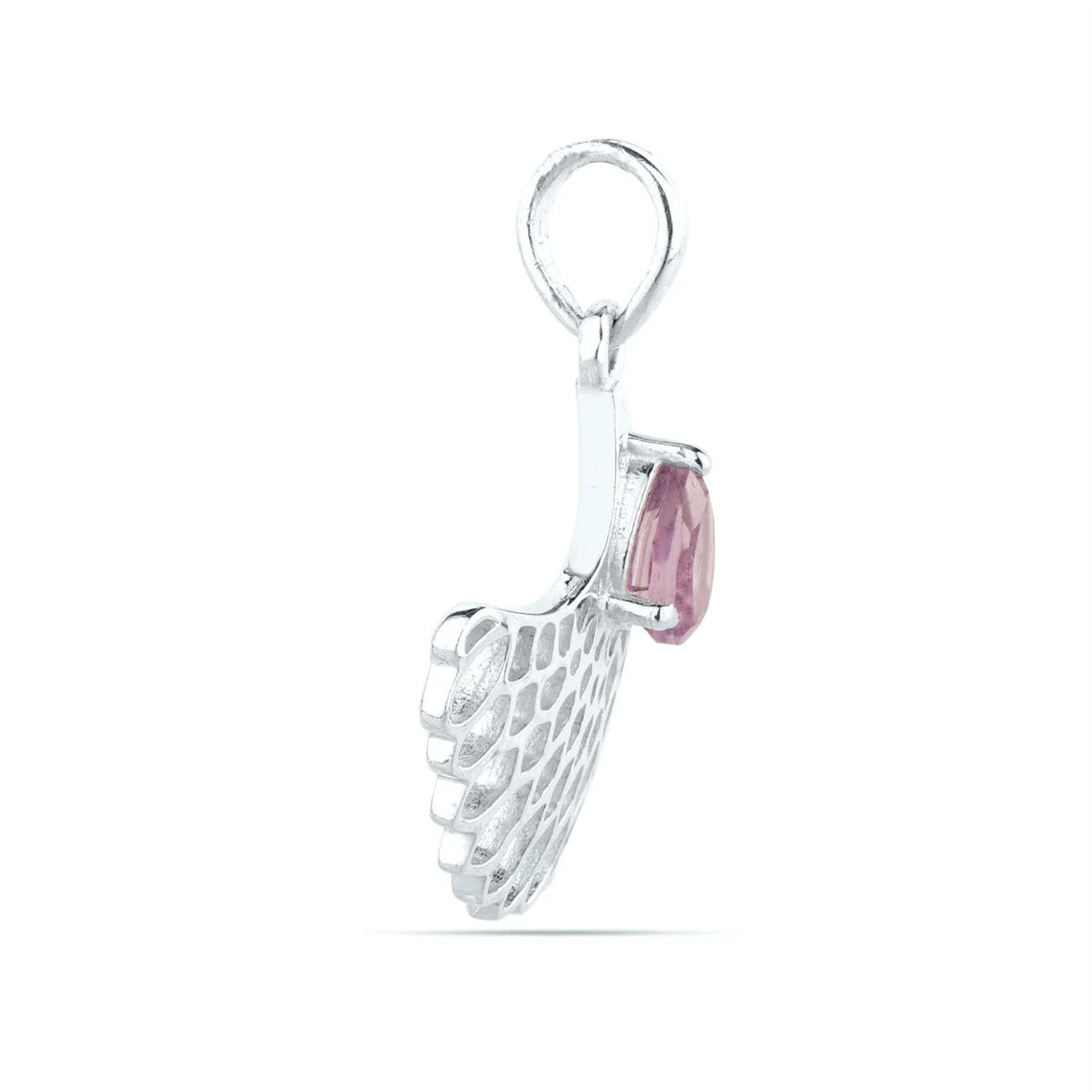 Natural Amethyst Pendant/Pear Amethyst Pendant/925 Silver Pendant/Gemstone Pendant/Gift For Her/February Birthstone Pendant/Women Pendant