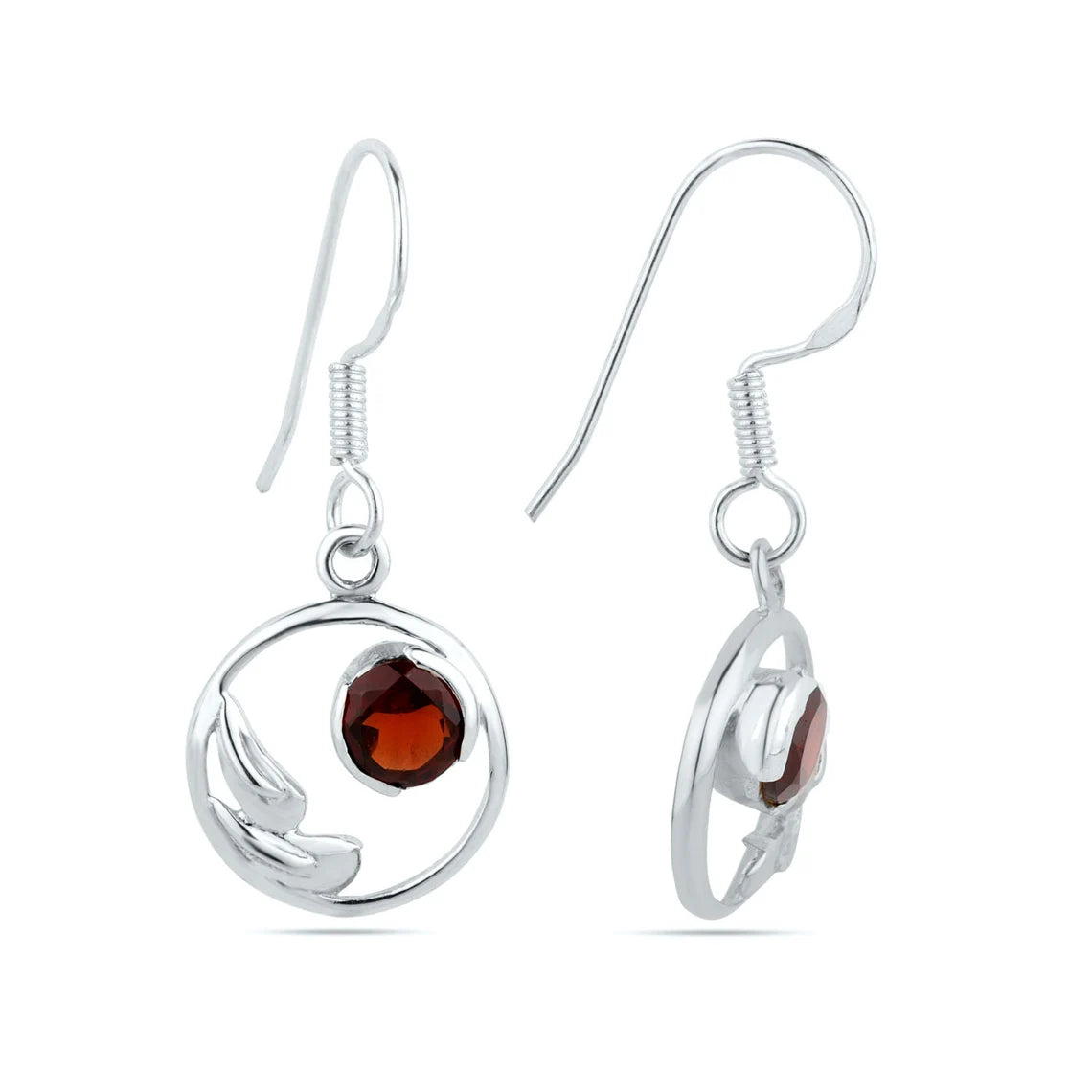Citrine dangle earrings, Garnet earrings, iolite earrings, peridot earrings, citrine earrings, blue topaz earrings, 925 sterling silver
