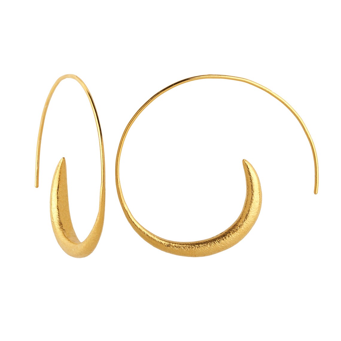 Gold Large Hoop Earrings