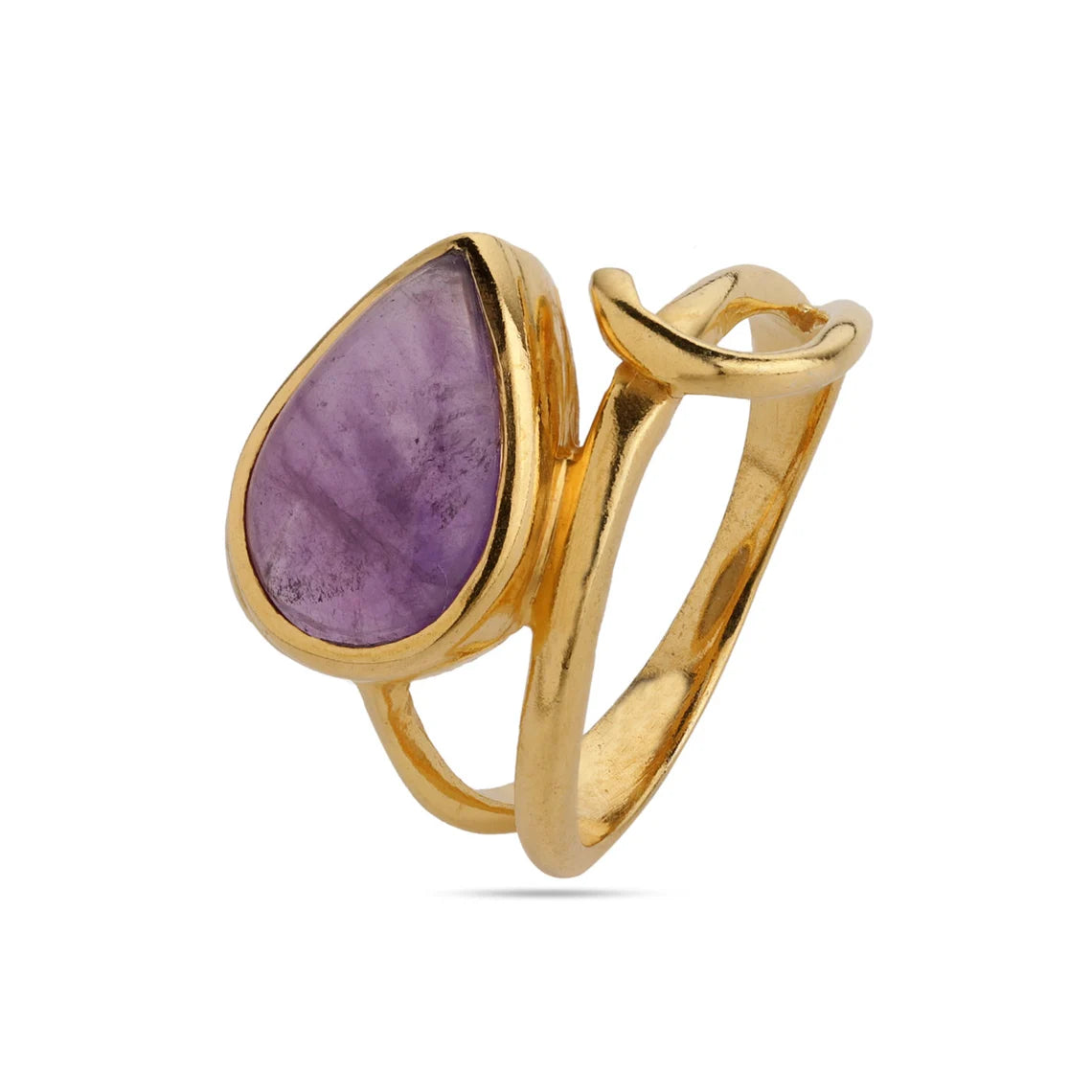 Amethyst Stacking Ring, Amethyst Gold Ring, Amethyst Sterling Silver ring