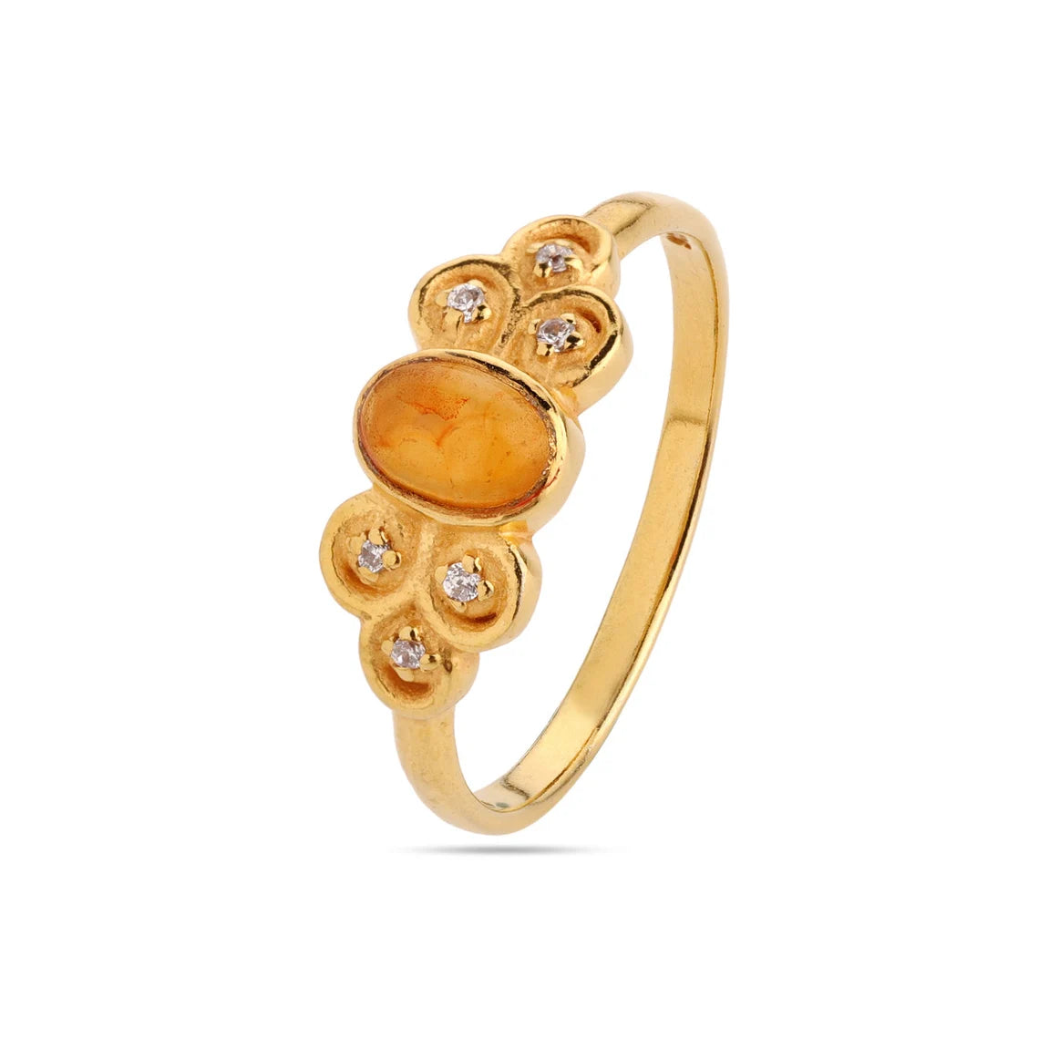 Natural Carnelian Ring, Sterling Silver Ring, Gold Plated Ring, Oval Carnelian Ring, Handmade Ring, Statement Ring, August Birthstone Ring
