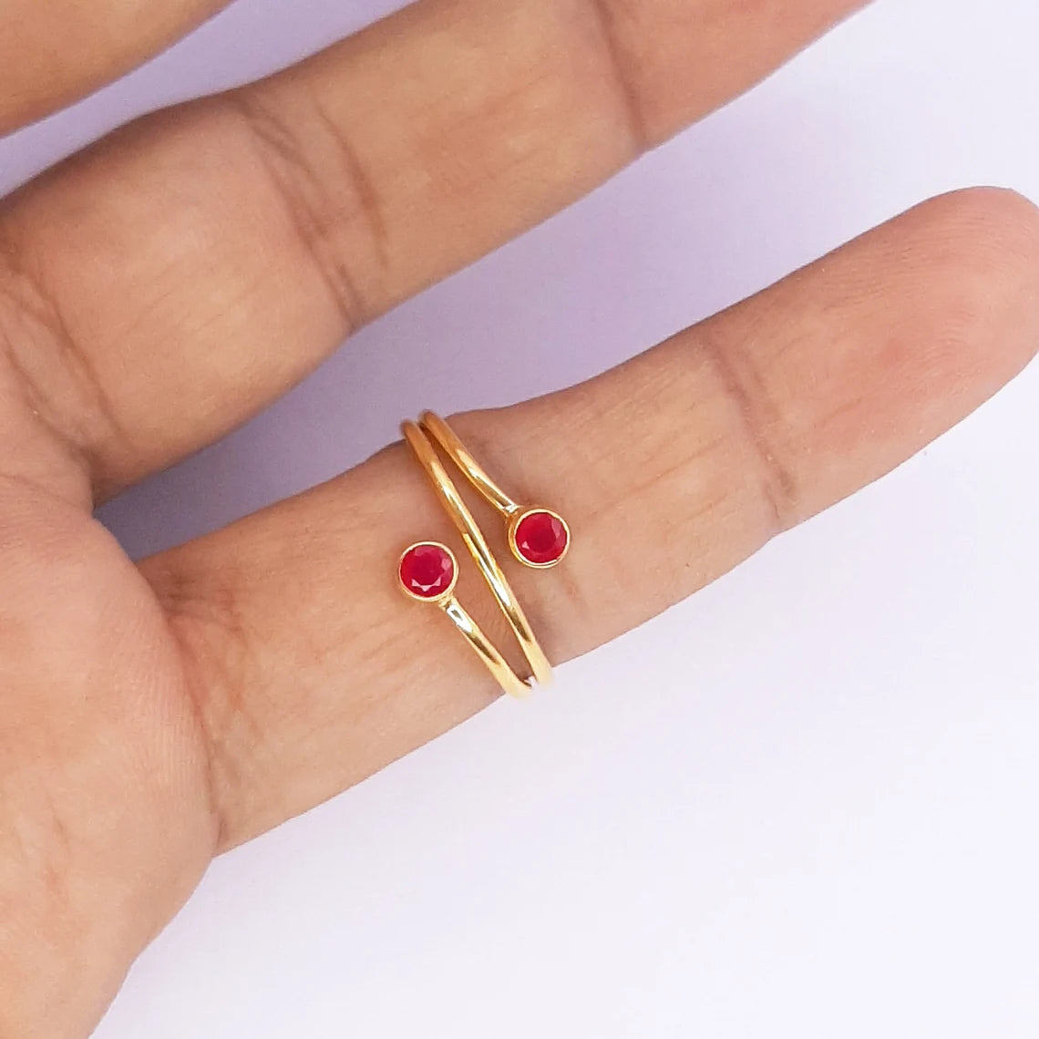 Pink Quartz Ring, 925 Sterling Silver Ring, Round Ring, Pink Red Quartz Ring, Propose Ring, Gift for Her, Pink Ring For Girls