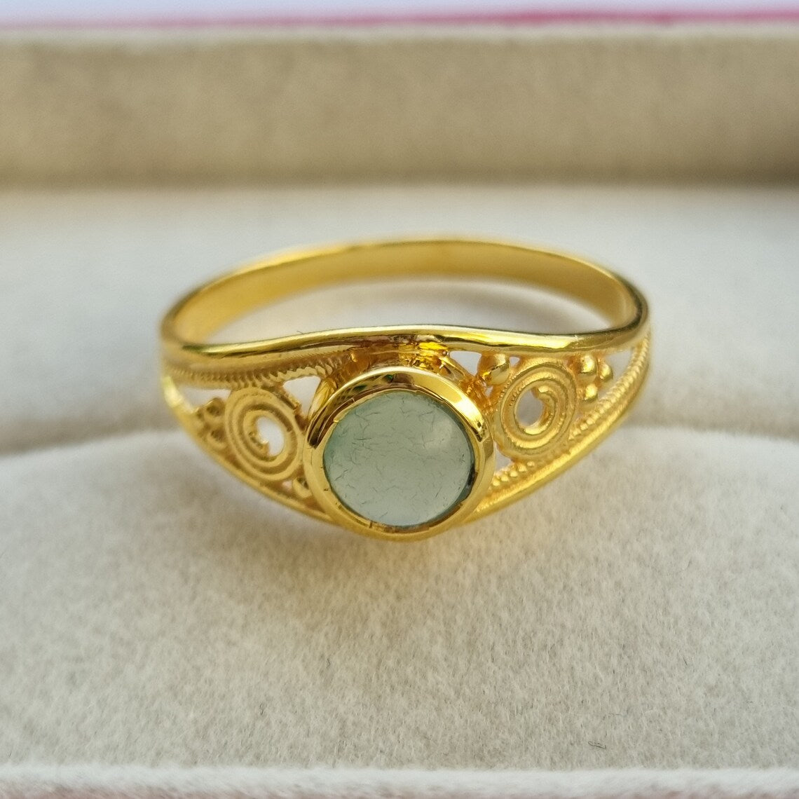 Dainty Turquoise Ring , Mothers Ring, Minimal Ring , Family Birthstone Ring, Multi-Stone Ring, Pinky Ring, Personalized Gifts , Gold ring