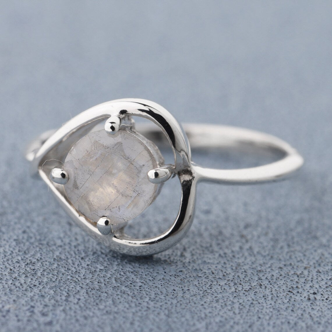 Garnet January Ring Birthstone Ring Natural Red Garnet Ring Garnet Prong Ring, Variation Ring Multi Stones Ring Color variations Ring