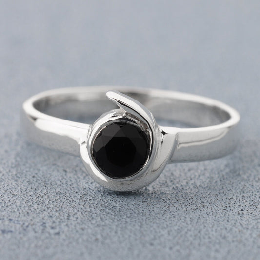 Black Onyx 925 Sterling Silver Ring