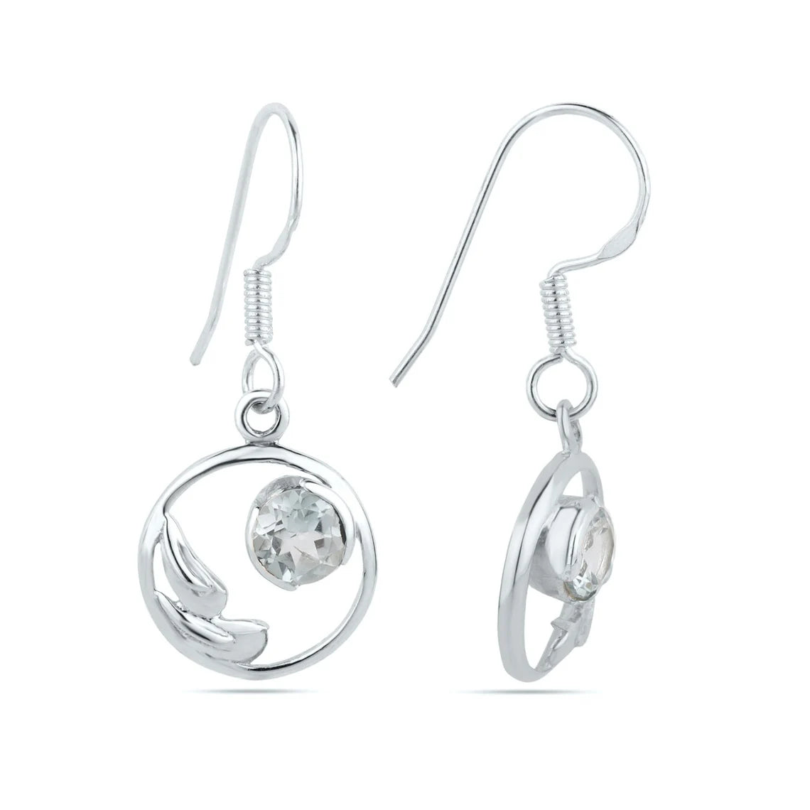 Citrine dangle earrings, Garnet earrings, iolite earrings, peridot earrings, citrine earrings, blue topaz earrings, 925 sterling silver