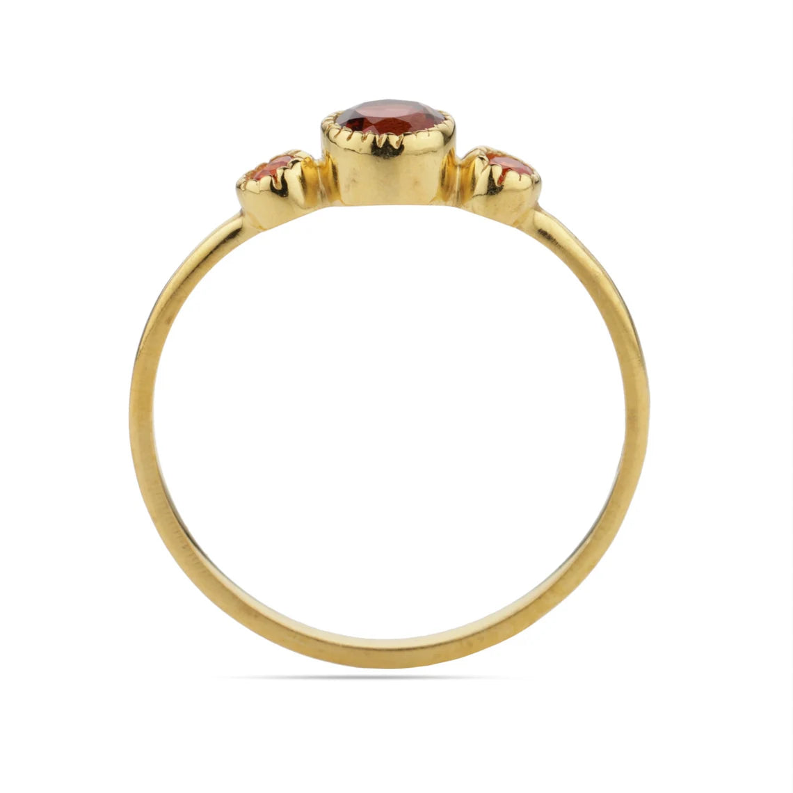 Minimalist Labradorite Ring, Green CZ Labradorite Ring, Garnet Minimalist Round Ring, Green Chryso Onyx Ring, Gold dainty ring delicate ring