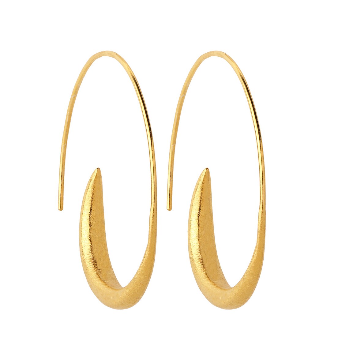 Gold Large Hoop Earrings