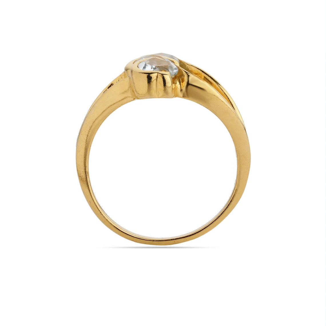 Swiss Blue Topaz Ring* Minimalist Ring* December Birthstone Ring* Dainty Ring* Stacking Ring* 18k Gold Ring* Promise Ring* Gift for her