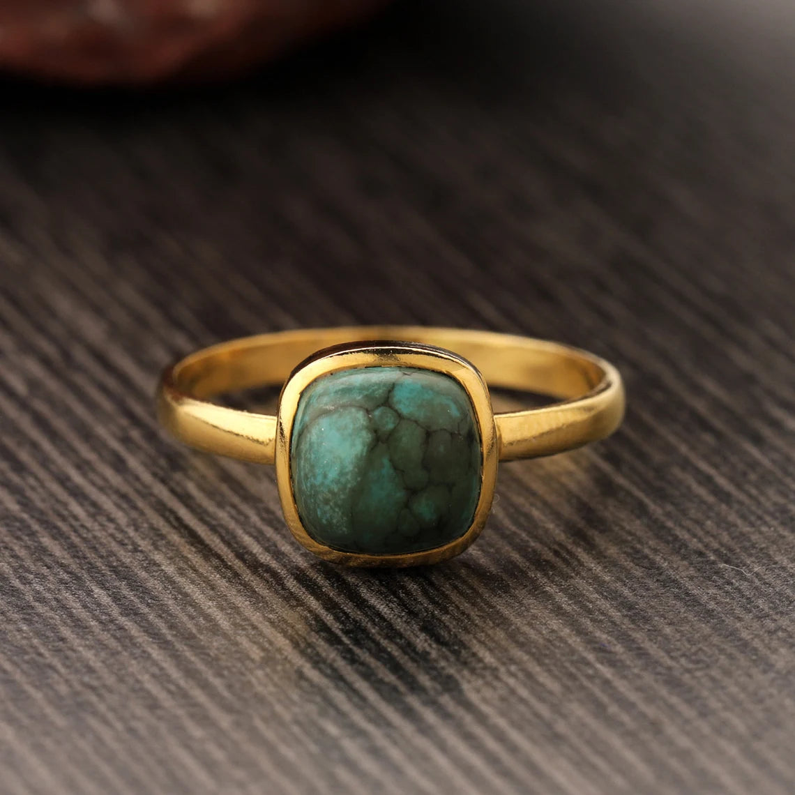 Turquoise ring, 92.5% Silver Ring, Silver Ring, Solid Sterling Silver Ring