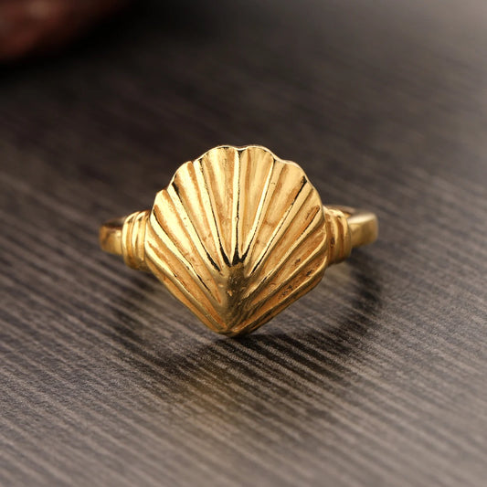 925 Silver Ring, Gold Plated, Stacked Ring